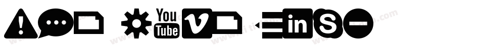 Web Symbols字体转换